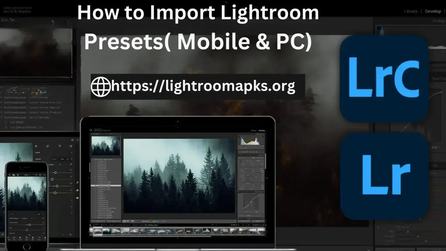 How to Import Lightroom Presets ( Mobile & PC)